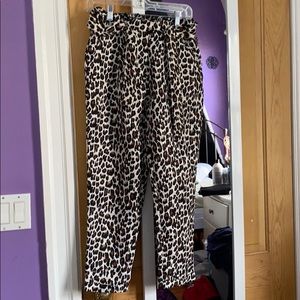 leopard pants